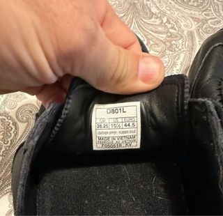 Zapatillas Onitsuka Tiger Piel Negras Talla 44.5