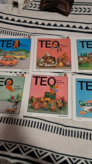 Lote libros teo. 1 euro cada uno . Regalo dora ex