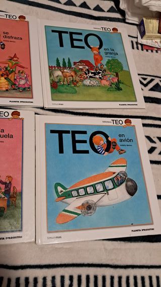 Lote libros teo. 1 euro cada uno . Regalo dora ex