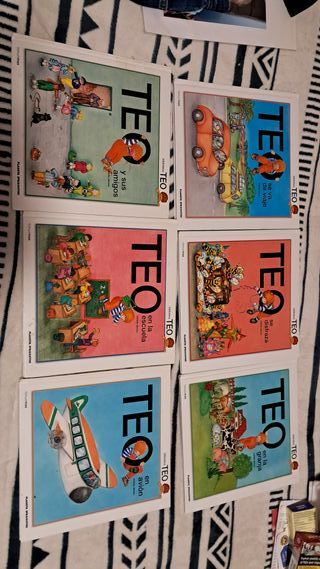Lote libros teo. 1 euro cada uno . Regalo dora ex