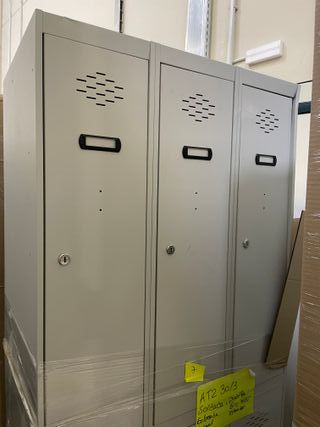 Armadio metallico AT2 30-3 GRIS - SPEDIZIONE DISPONIBILE