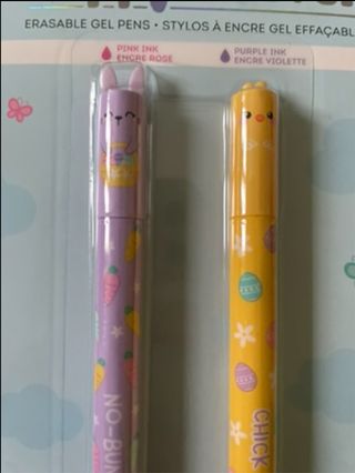 Set 2 Penne Gel Cancellabili Legami Happy Easter