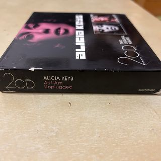 Caja 2 CDs Alicia Keys Unplugged y As I Am