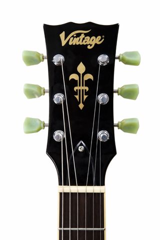 Guitarra marca Vintage tipo Les Paul