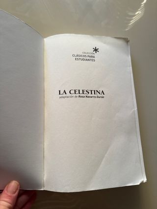 Clásicos para Estudiantes: LA CELESTINA (adpata...