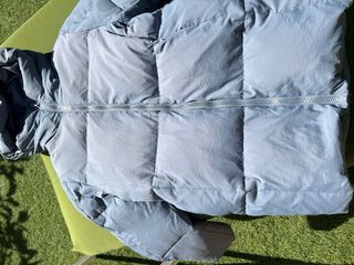 Abrigo Zara plumas niña T.11-12