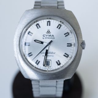 CYMA Conquistador Automatic 70s Acero