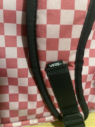 Mochila Vans Checkerboard Rosa