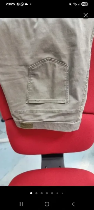 Pantalón suave Couchel Talla 54 con elastan