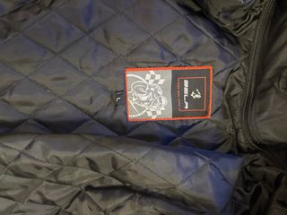 Chaqueta Moto Negra y Naranja Beta