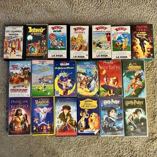 Lote 19 Películas VHS