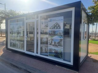 Módulo cristal 6x2.4 con A/A y vinilo