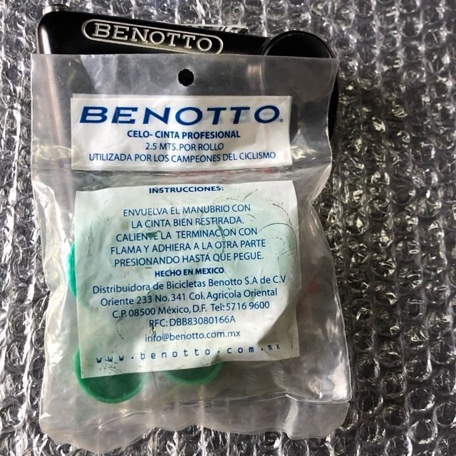 Cinta de manillar Benotto Profesional Verde