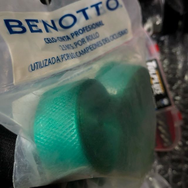 Cinta de manillar Benotto Profesional Verde