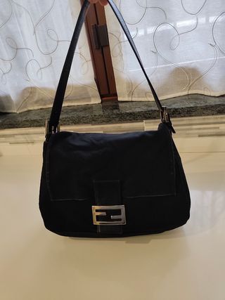Borsa Fendi Baguette Vintage Nera