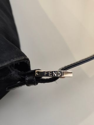 Borsa Fendi Baguette Vintage Nera
