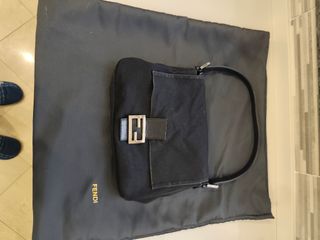 Borsa Fendi Baguette Vintage Nera
