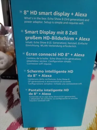 Schermo intelligente Amazon Echo Show bloccato