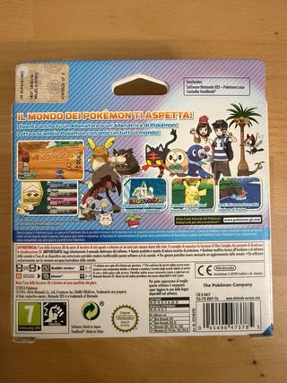 Caja Pokémon Luna Edición Limitada