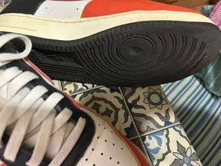 Nike Air Force 1 Rojo y Blanco