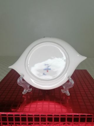 Piattino Porcellana Franz Libellula