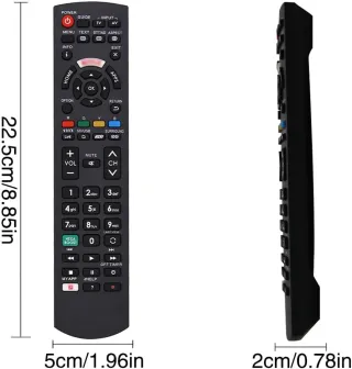 Mando a distancia de repuesto para todos los televisores Panasonic Viera Smart TV HD LCD LED Plasma TV con My APP/VIERA Link