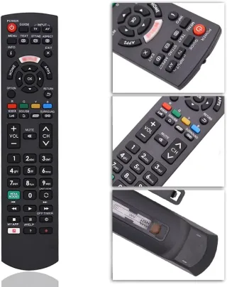 Mando a distancia de repuesto para todos los televisores Panasonic Viera Smart TV HD LCD LED Plasma TV con My APP/VIERA Link