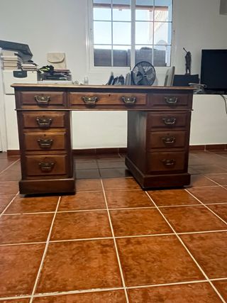 Escritorio Inglés Vintage Madera Facil transporte