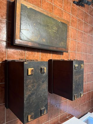 Escritorio Inglés Vintage Madera Facil transporte