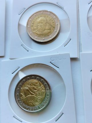 10 Monete 2 Euro Italia Ricorrenze Anniversari