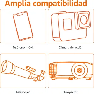 Amazon Basics Trípode Universal para Smartphone de Aluminio