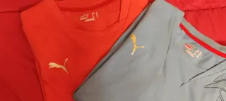 Camisa Puma Naranja Manga Larga