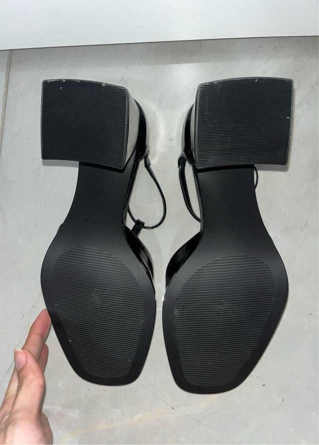 Zapatos tacón Lefties negros talla 39