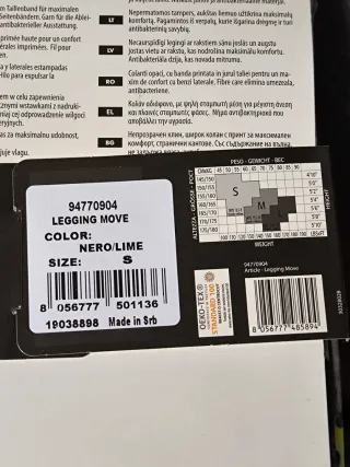 Leggings Pompea nuovi tg. S