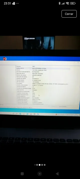 Ordenador Portátil HP Gris/Plateado