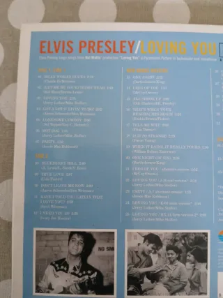 Elvis Presley 2cds ftd Loving You