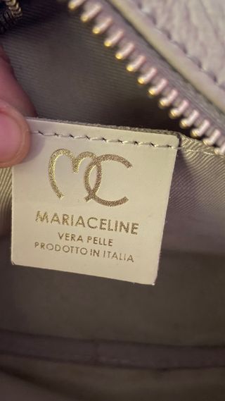 Borsa a tracolla Maria Celine Vera Pelle