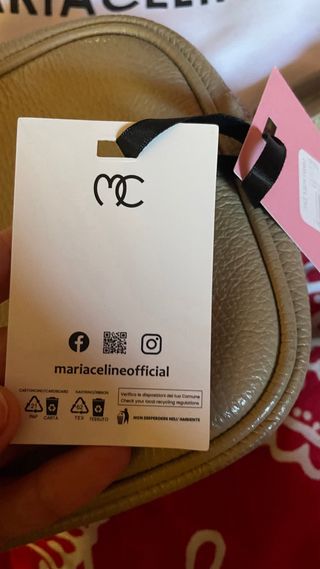 Borsa a tracolla Maria Celine Vera Pelle