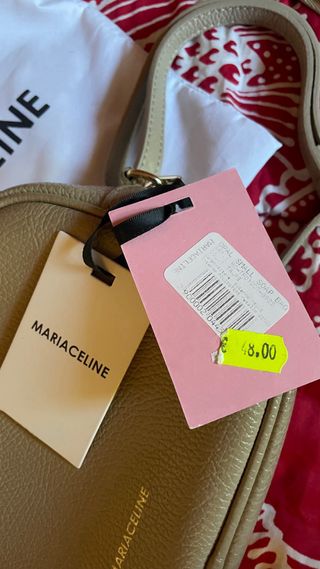 Borsa a tracolla Maria Celine Vera Pelle