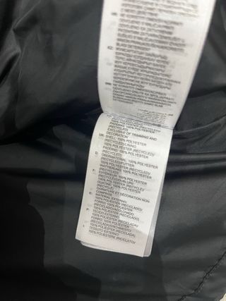 Giubbotto Adidas Nero con Strisce Bianche