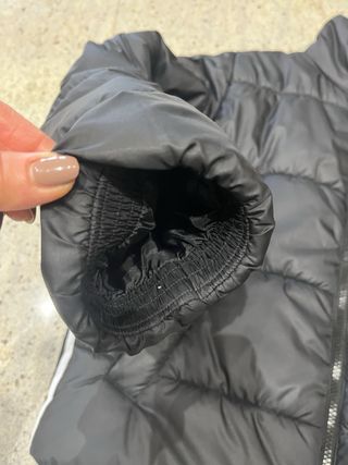 Giubbotto Adidas Nero con Strisce Bianche