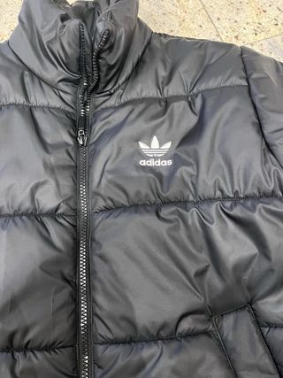 Giubbotto Adidas Nero con Strisce Bianche