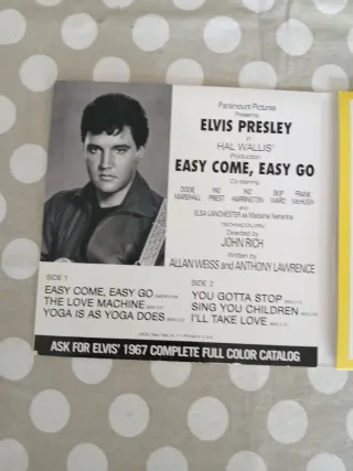 Elvis Presley Easy Come, Easy Go CD FTD limite ed