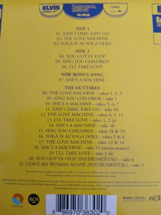 Elvis Presley Easy Come, Easy Go CD FTD limite ed