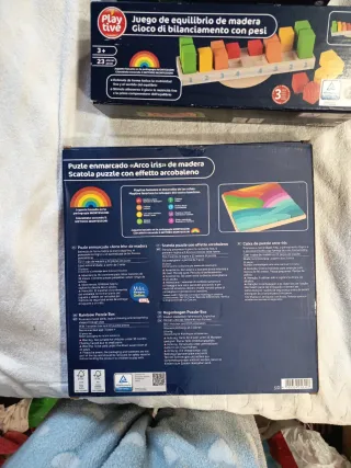 Lote Juguetes Montessori: Cálculo, Equilibrio y Pu