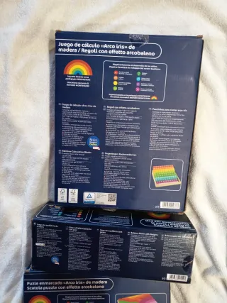 Lote Juguetes Montessori: Cálculo, Equilibrio y Pu