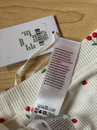 Pijama Primark con etiqueta