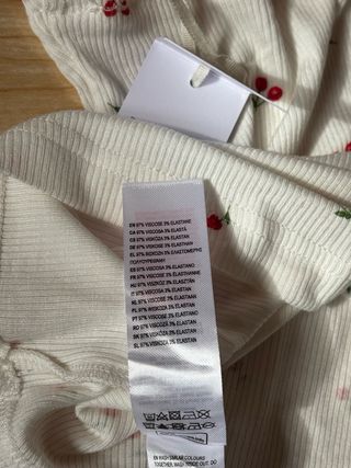 Pijama Primark con etiqueta