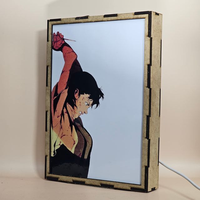 Lámpara LED Doble Imagen Perfect Blue