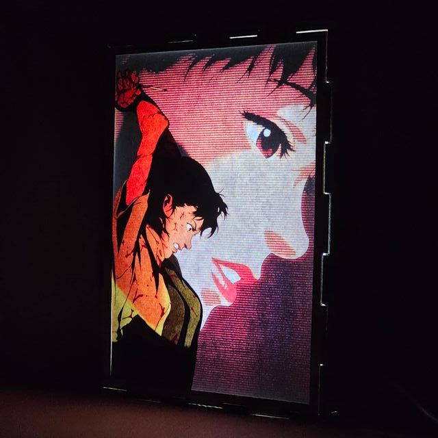 Lámpara LED Doble Imagen Perfect Blue